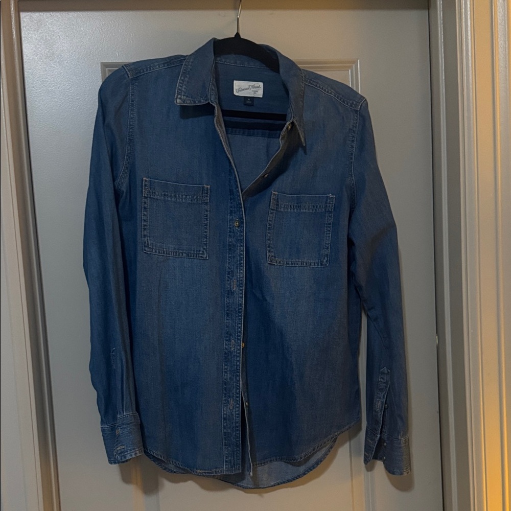Universal Thread Blue Denim Shirt